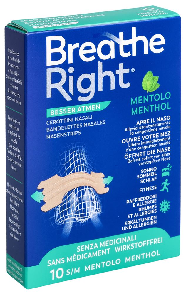 BREATHE RIGHT Nasenpflaster MENTHOL