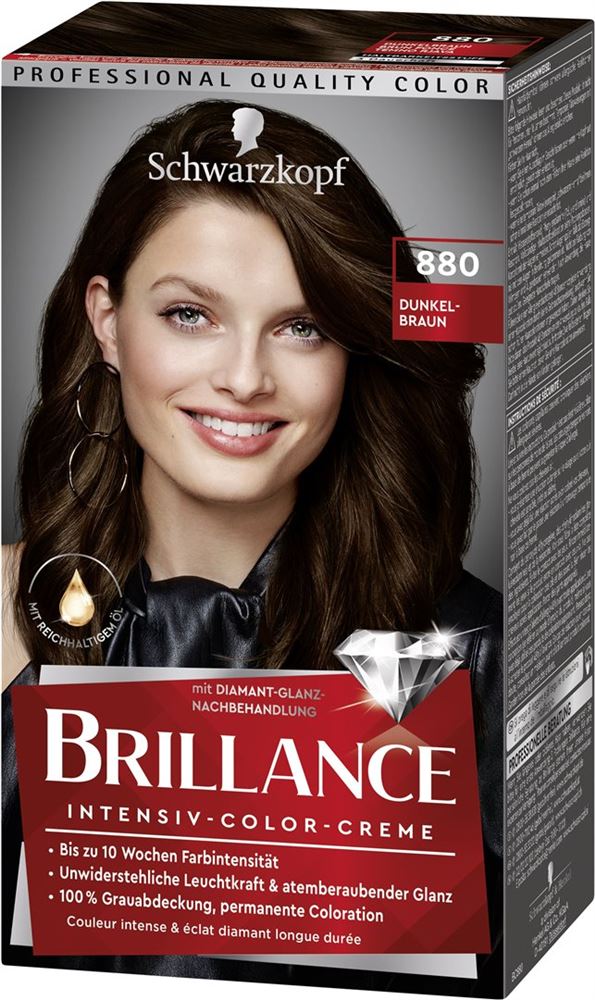 BRILLANCE 880 Dunkelbraun 1 Stk, Hauptbild