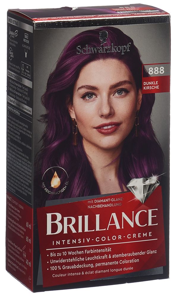 BRILLANCE 888 Dunkle Kirsche 1 pce, image principale