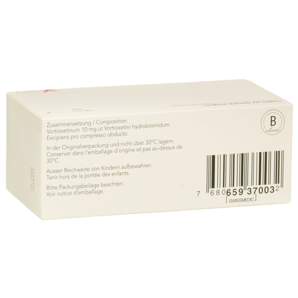 BRINTELLIX cpr pell 10 mg blist 98 pce, image 2 sur 2