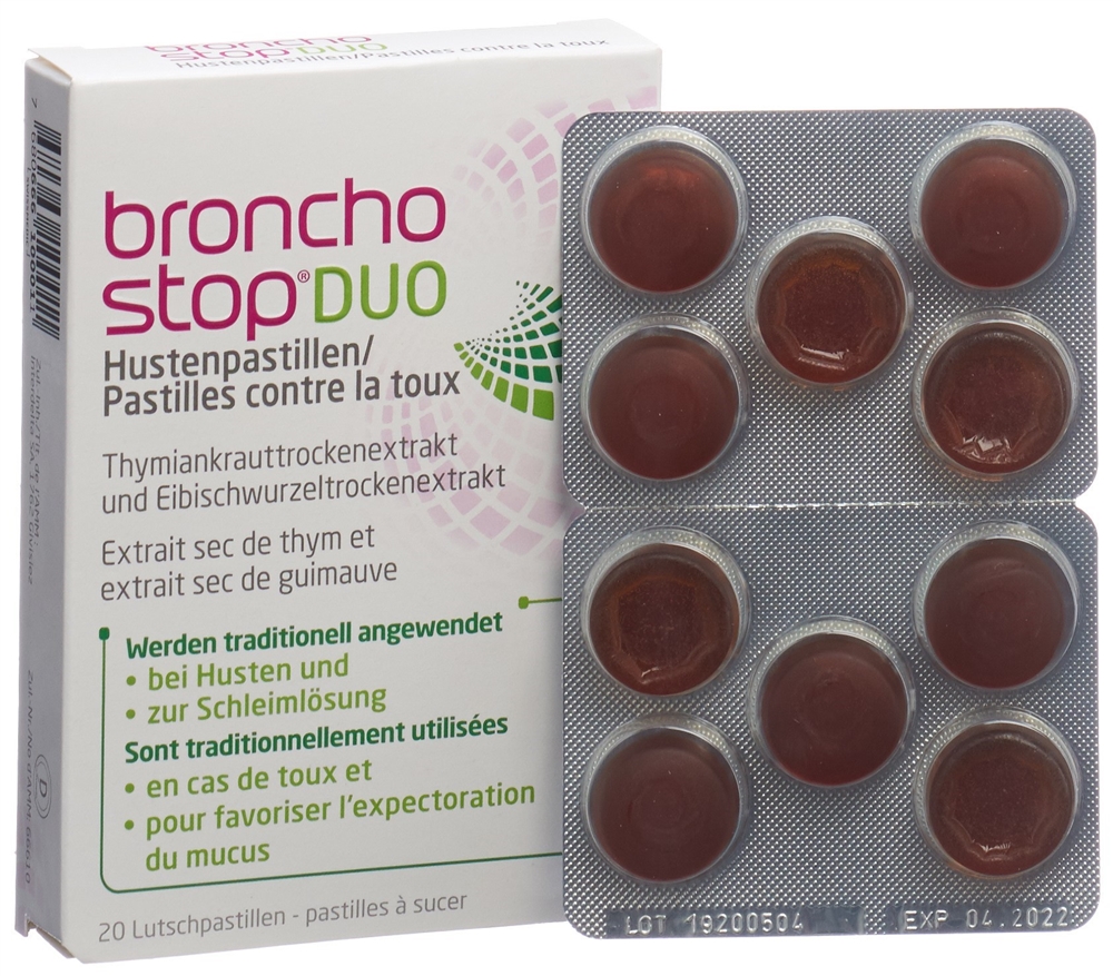 BRONCHOSTOP DUO Hustenpastillen, Bild 2 von 3