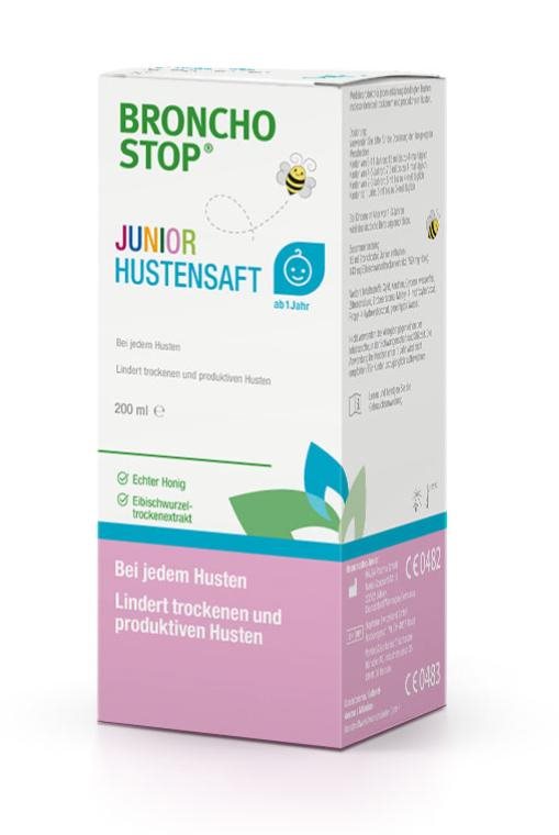 BRONCHOSTOP Junior sirop contre la toux, image principale