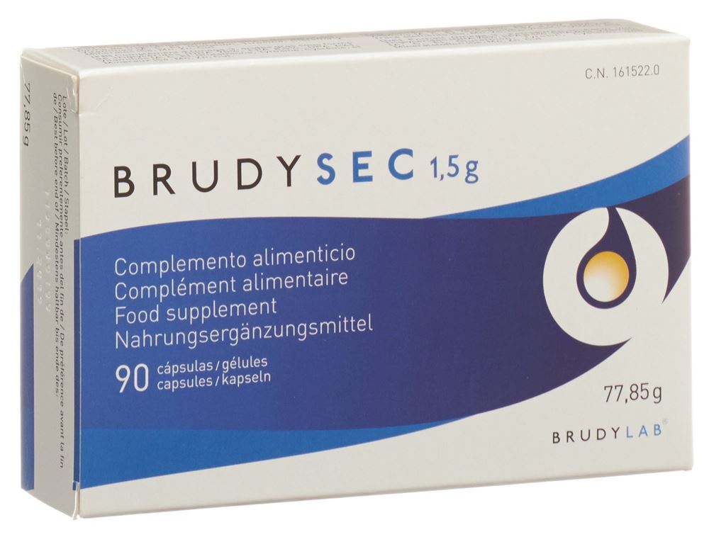 BRUDYSEC Kaps 1.5 g Blist 90 Stk