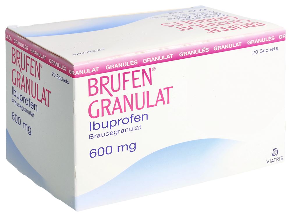 BRUFEN Brausegran 600 mg Btl 20 Stk, Hauptbild