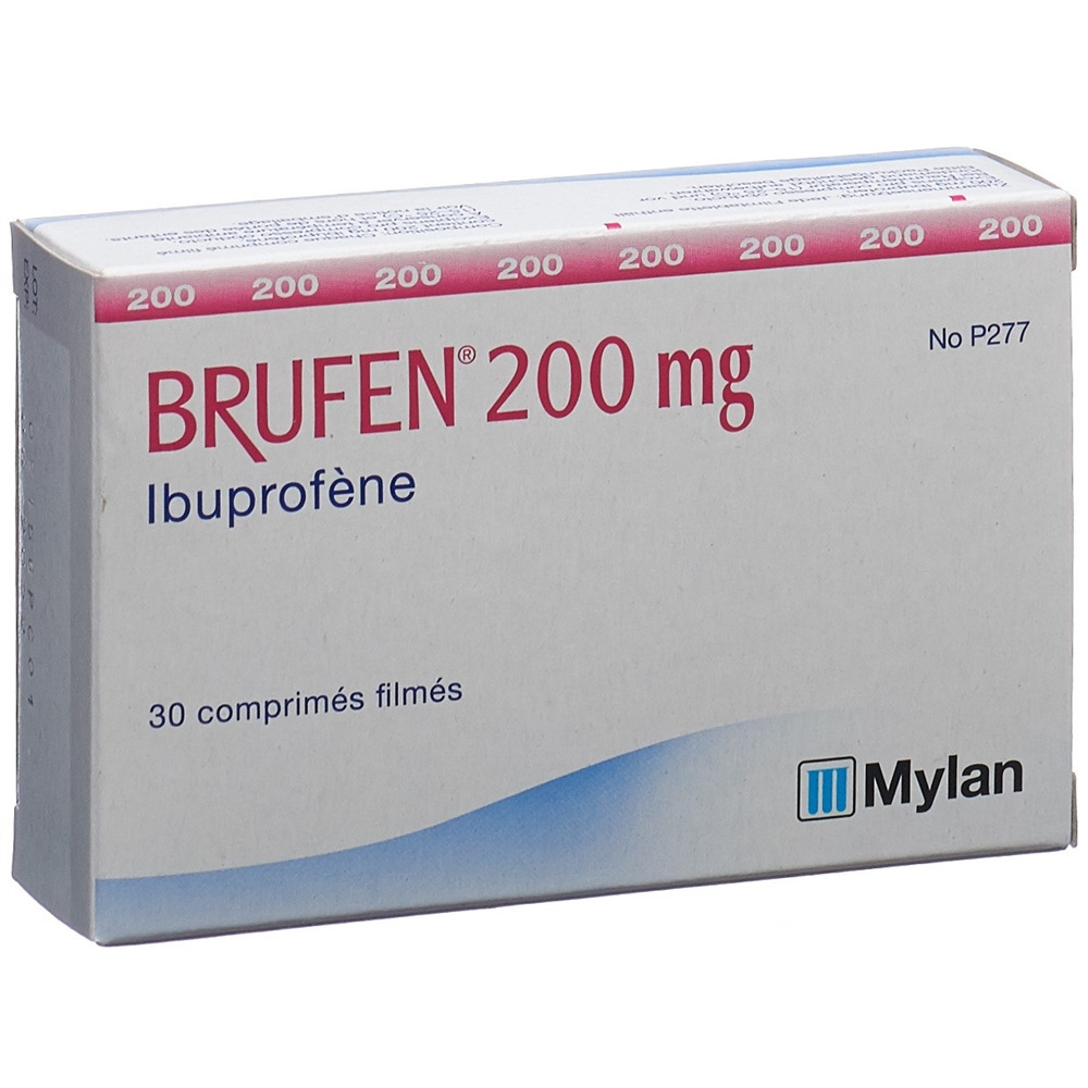 BRUFEN cpr pell 200 mg blist 30 pce, image 2 sur 2
