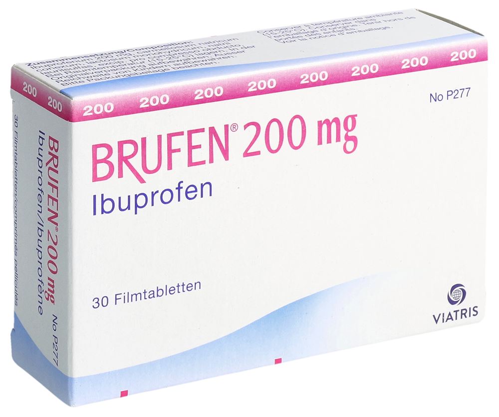 BRUFEN cpr pell 200 mg blist 30 pce, image principale