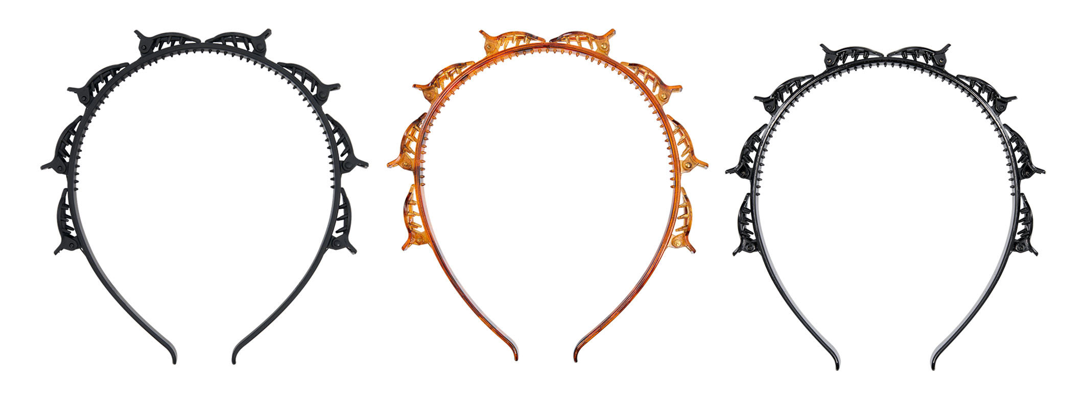 BRUSHWORKS butterfly clip headbands, image 2 sur 5