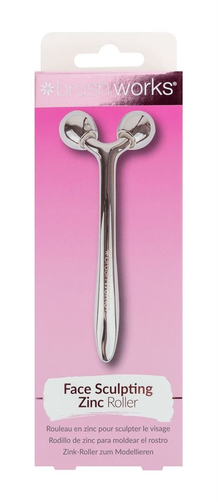 BRUSHWORKS face sculpting Zinc roller
