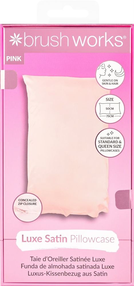 BRUSHWORKS Luxe Satin Pillowcase