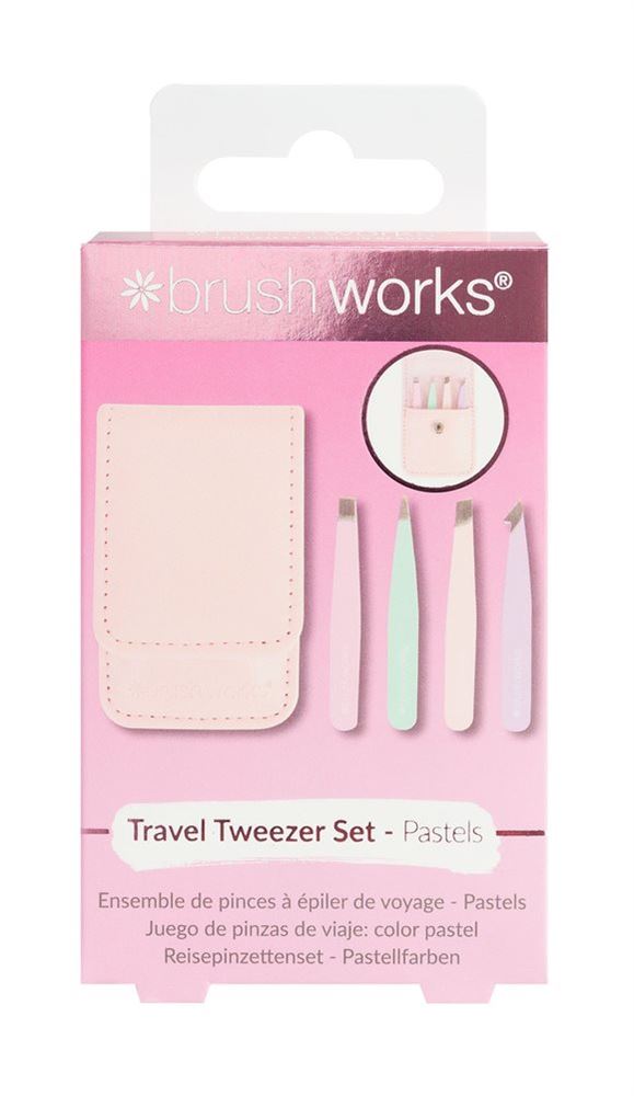 BRUSHWORKS Travel Tweezer Set, Hauptbild