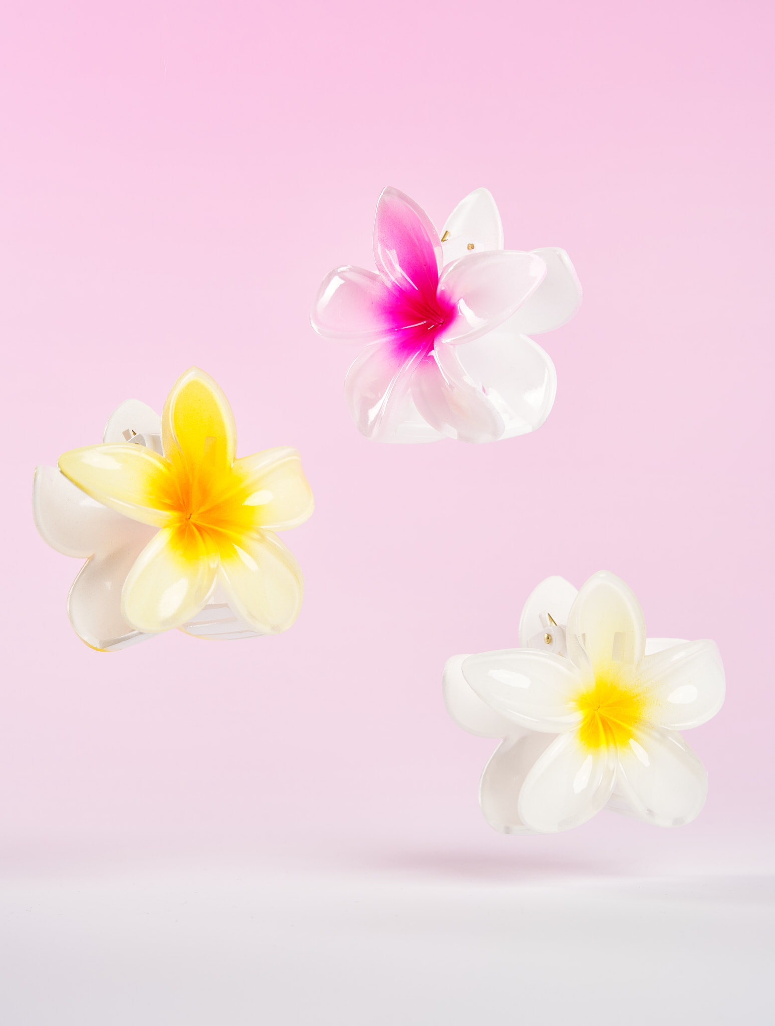 BRUSHWORKS Tropical Flower Claw Clips, Bild 2 von 5