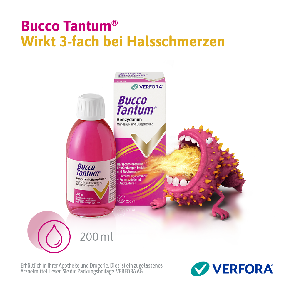 BUCCO TANTUM solution pour gargarisme, image 3 sur 6