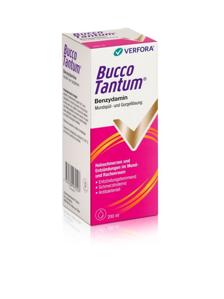 BUCCO TANTUM solution pour gargarisme, image principale