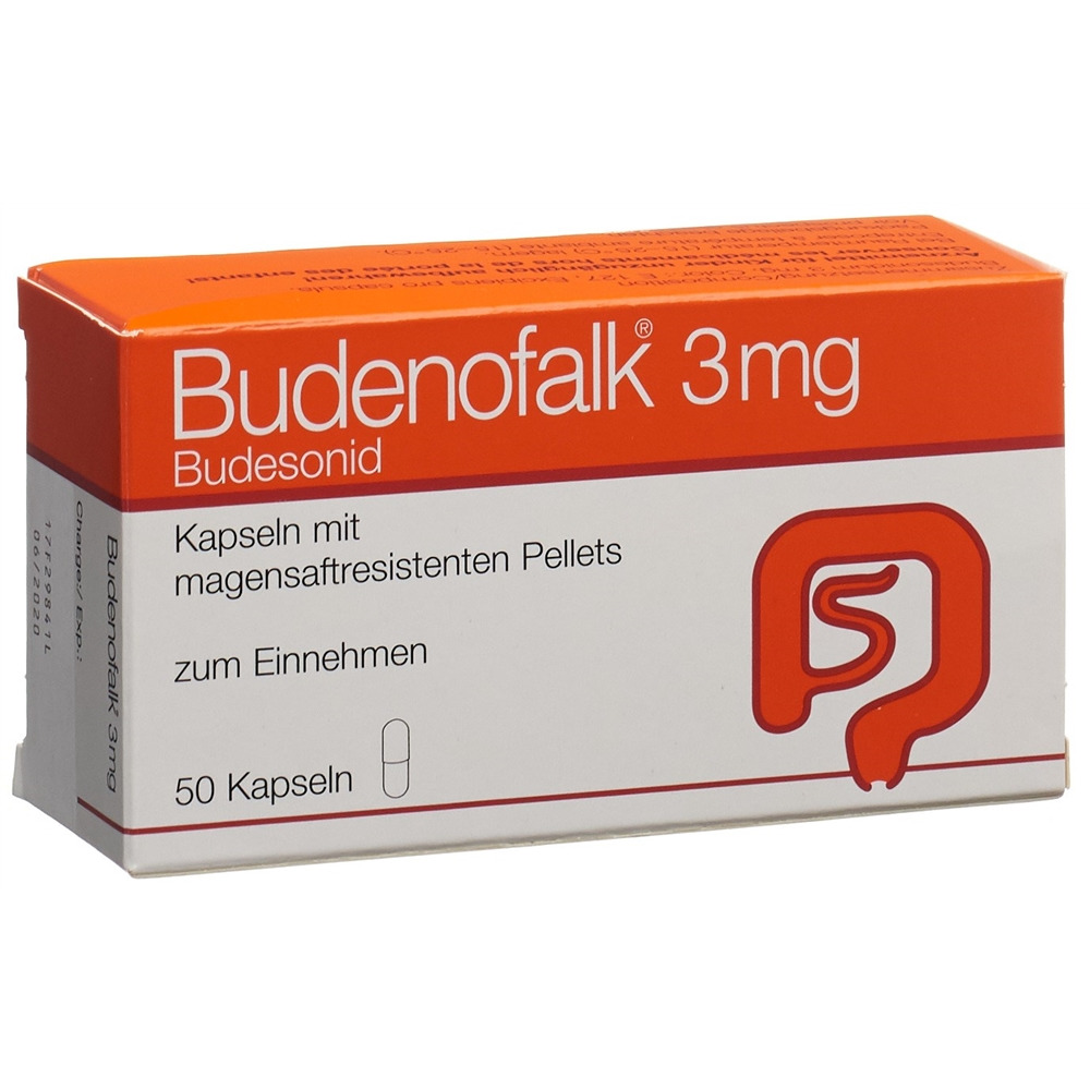 BUDENOFALK Ret Kaps 3 mg Blist 50 Stk, Hauptbild