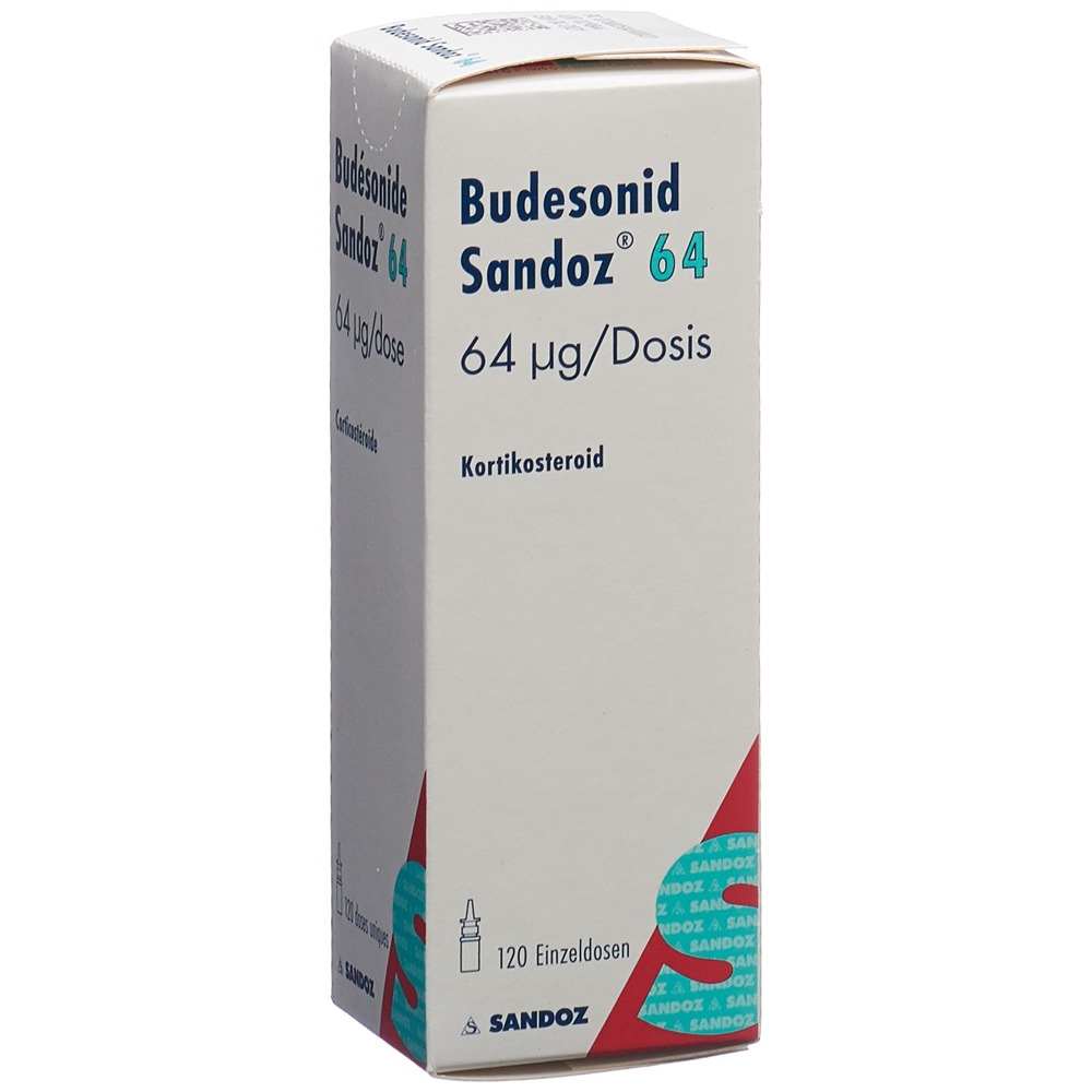 BUDESONIDE Sandoz 64 mcg, image principale