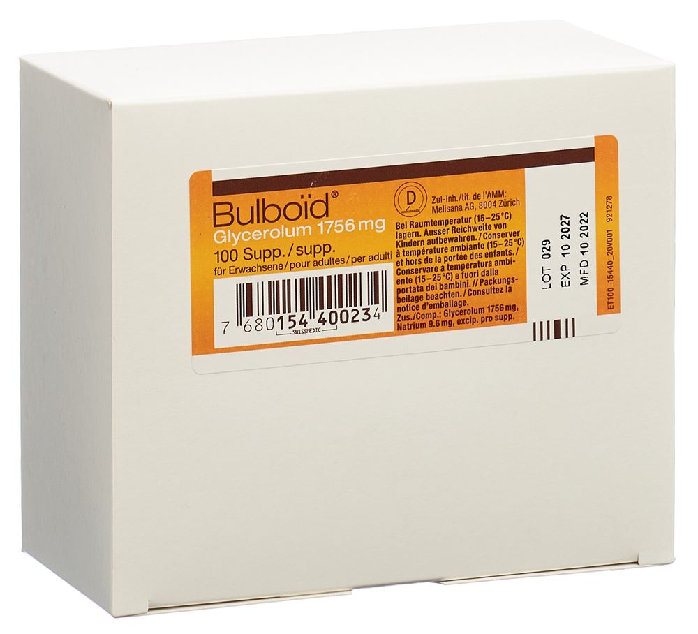 BULBOID supp adult blist 100 pce, image principale