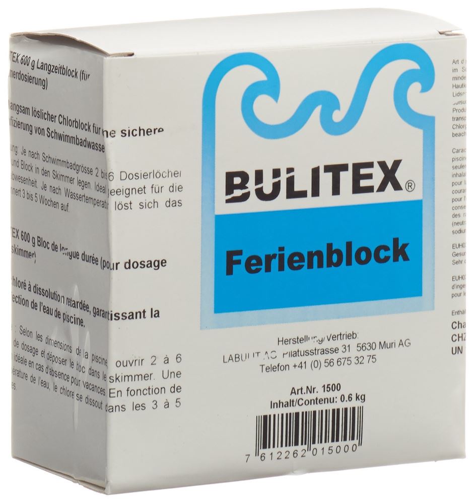 BULITEX Ferienblock, Hauptbild