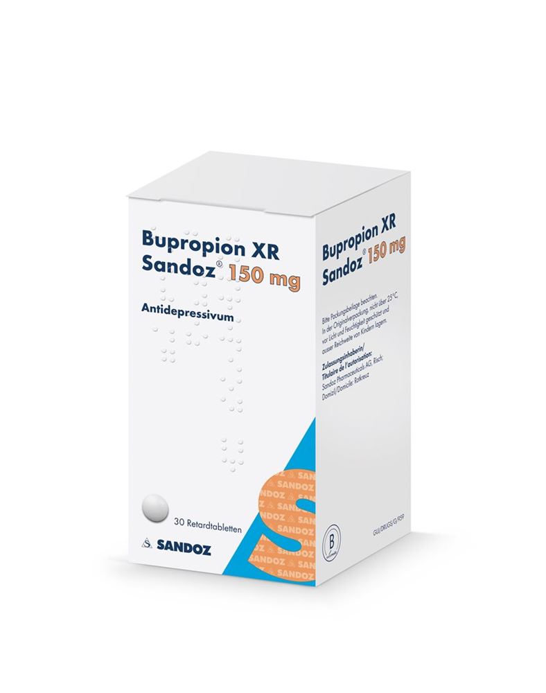 BUPROPION XR Sandoz 150 mg