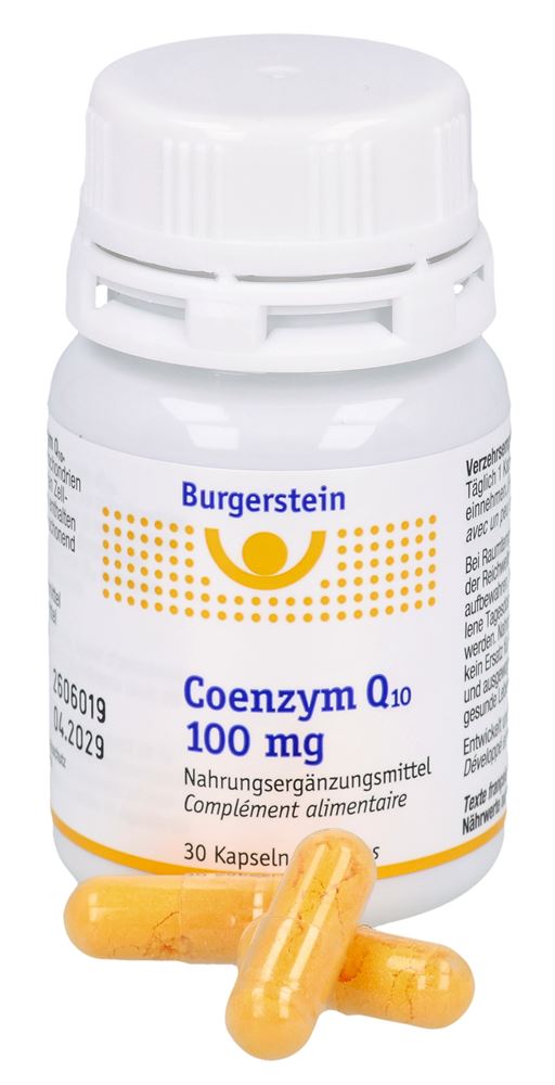 BURGERSTEIN Coenzyme Q10 100 mg, image 2 sur 3