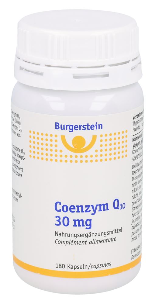 BURGERSTEIN Coenzyme Q10 30 mg