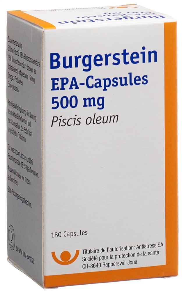 BURGERSTEIN EPA 500 mg, Bild 2 von 2