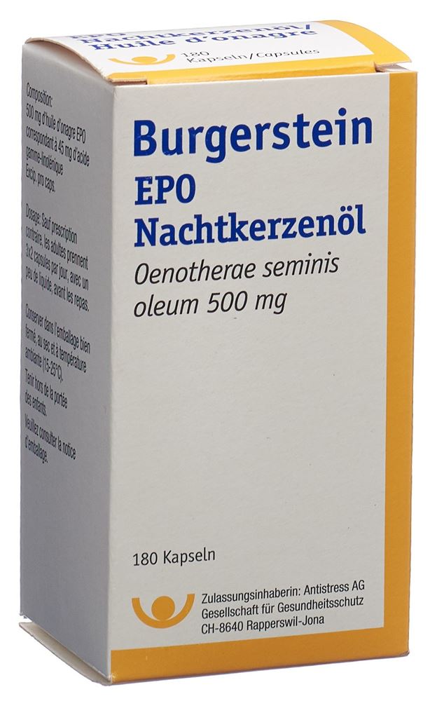 BURGERSTEIN EPO 500 mg, image principale
