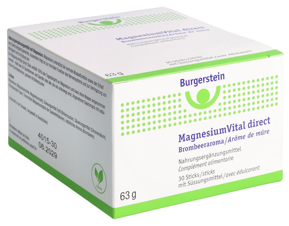 BURGERSTEIN Magnesiumvital direct