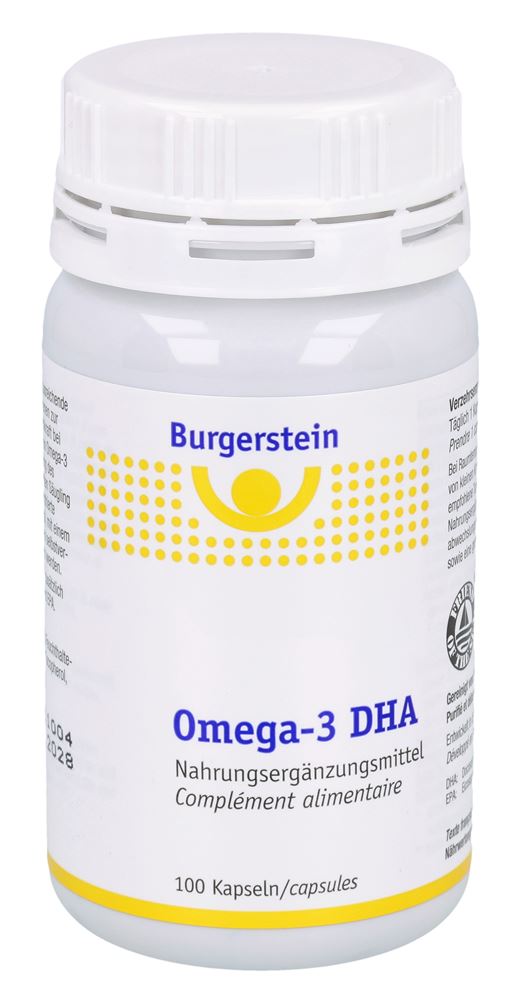 BURGERSTEIN Omega-3 DHA