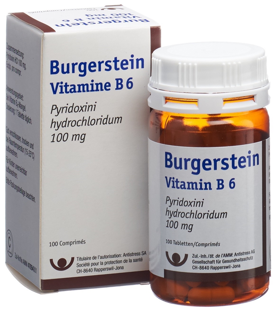 BURGERSTEIN Vitamin B6 100 mg, Bild 3 von 5