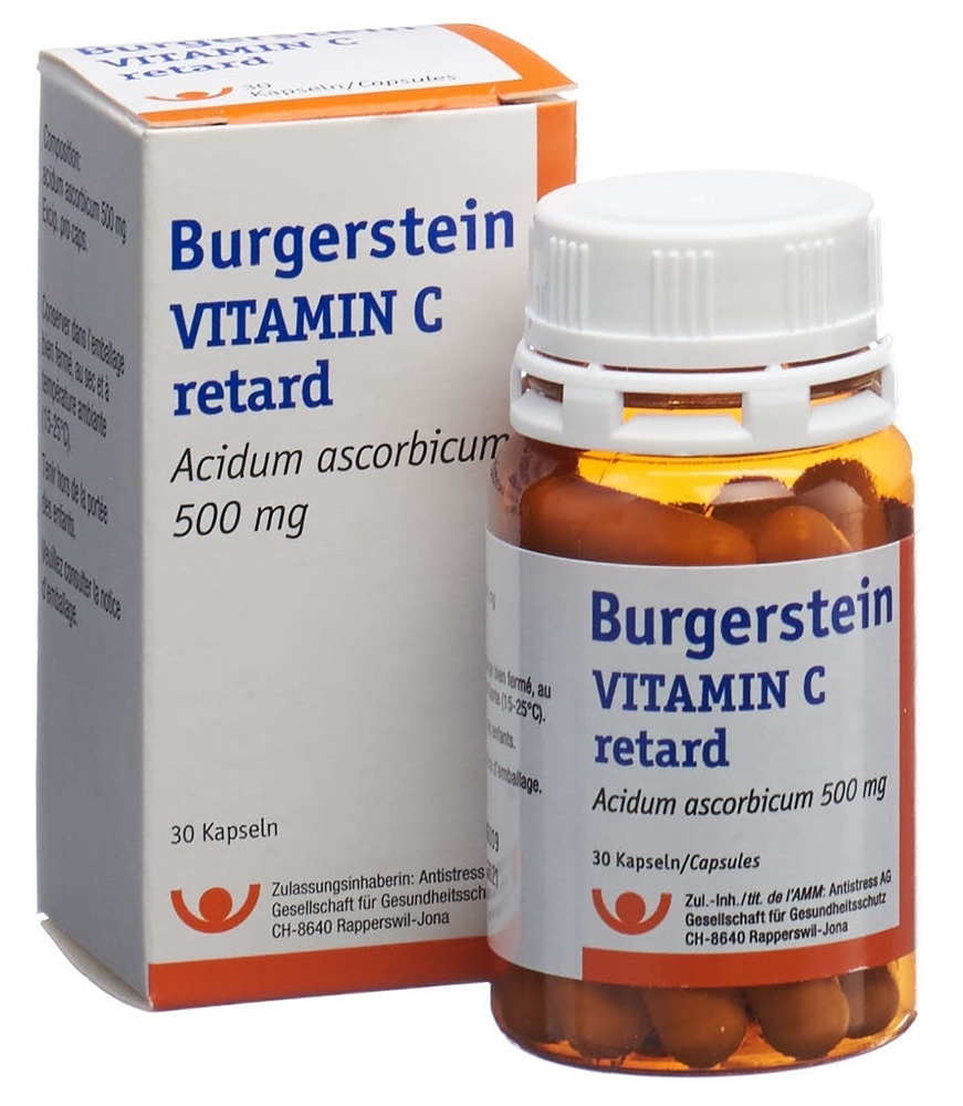 BURGERSTEIN Vitamin C 500 mg, Bild 2 von 4