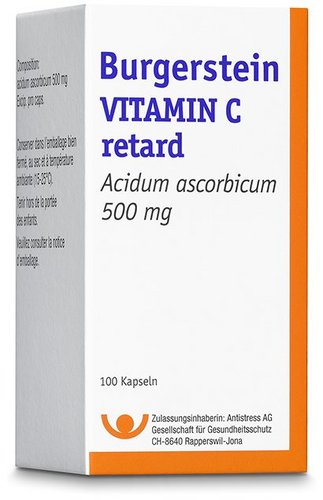 BURGERSTEIN Vitamin C 500 mg