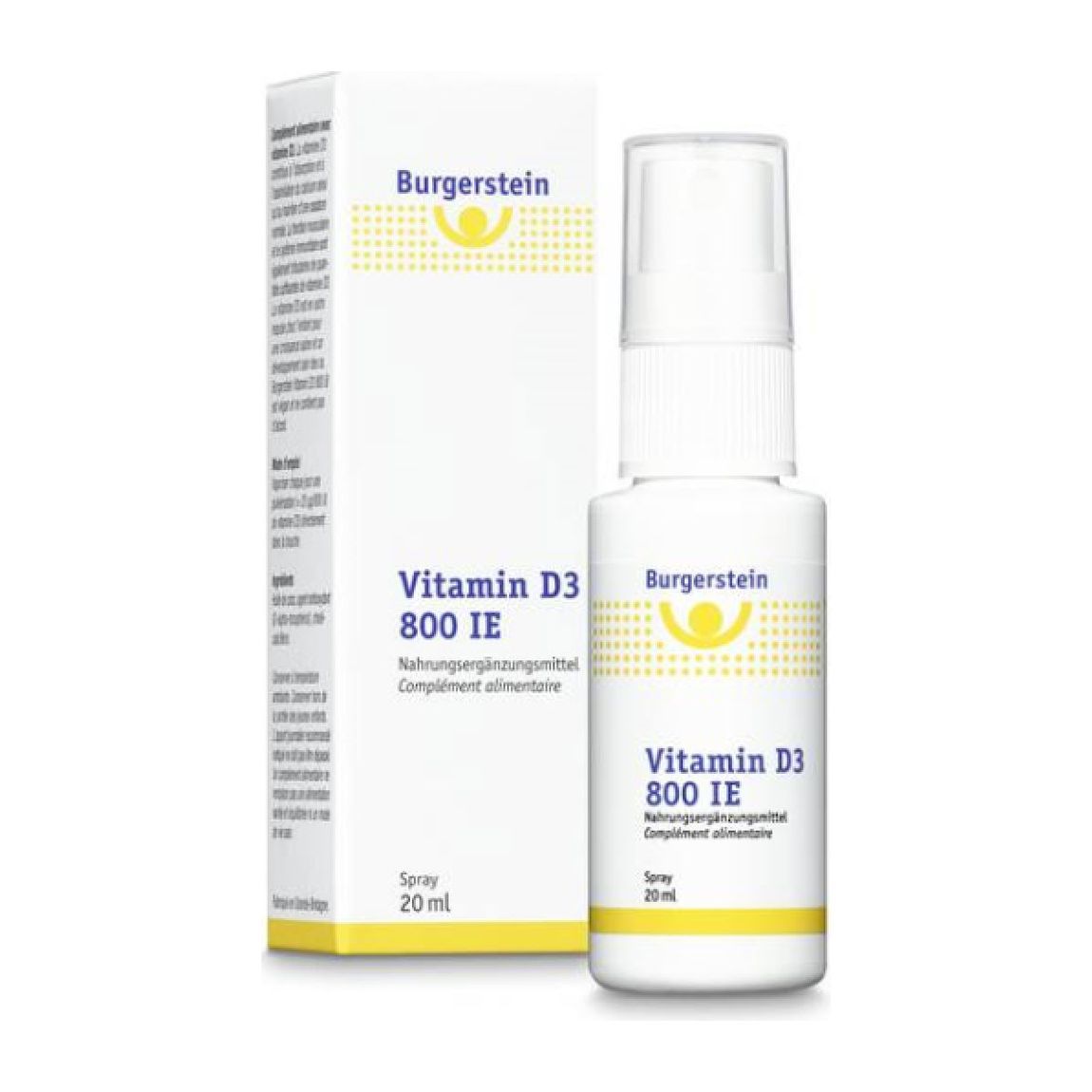 BURGERSTEIN Vitamin D3 800 IE