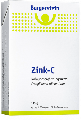 BURGERSTEIN Zink-C bonbons à sucer, image principale