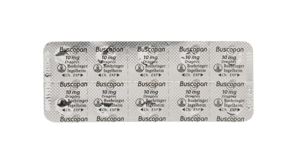 BUSCOPAN Drag 10 mg Blist 40 Stk, Bild 2 von 4