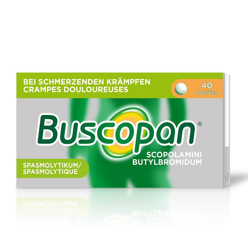 BUSCOPAN Drag 10 mg Blist 40 Stk