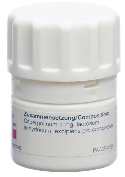CABASER cpr 1 mg fl 20 pce, image 2 sur 3