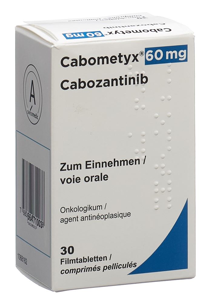 CABOMETYX cpr pell 60 mg bte 30 pce, image principale