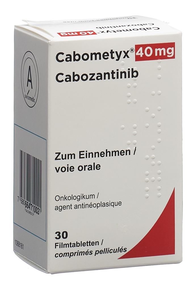 CABOMETYX Filmtabl 40 mg Ds 30 Stk, Hauptbild