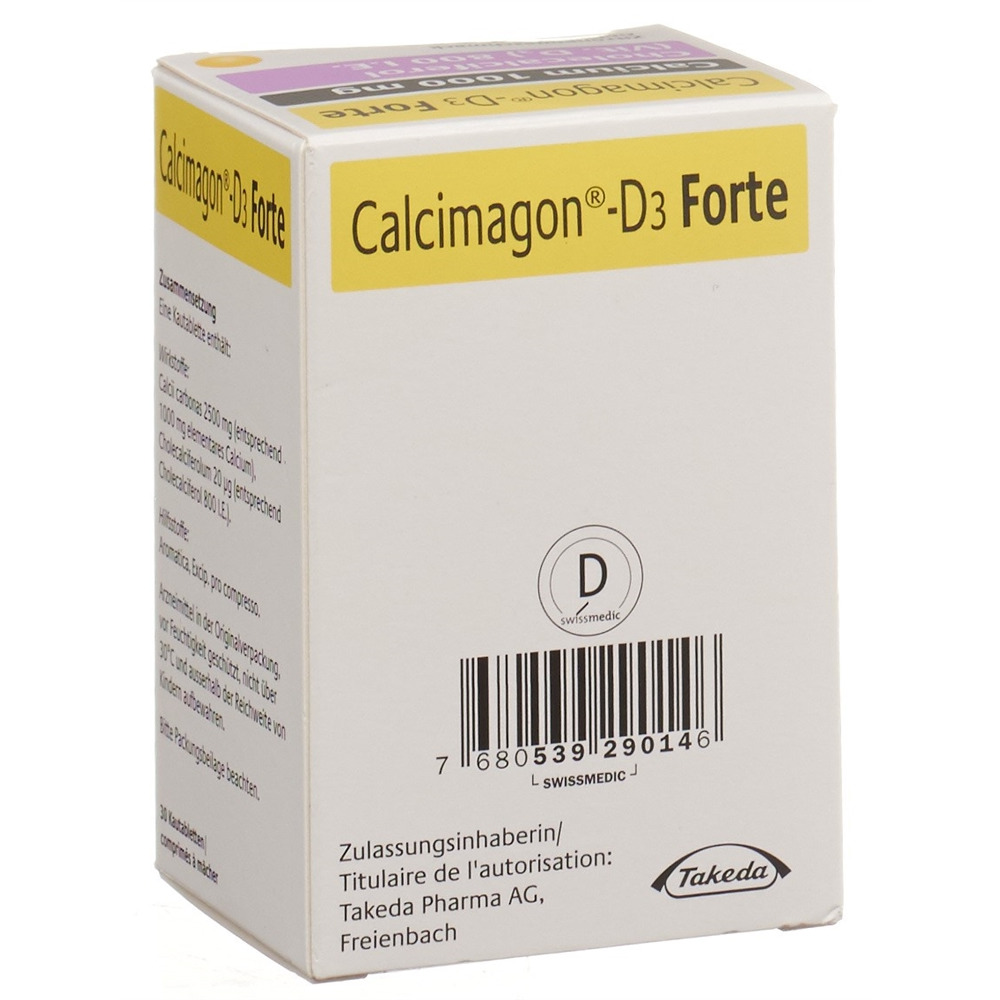 CALCIMAGON D3 Forte, image 2 sur 2