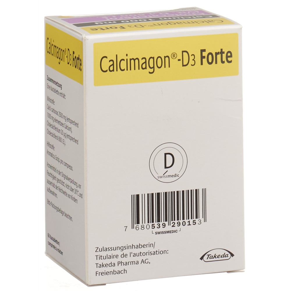 CALCIMAGON D3 Forte, image 2 sur 2