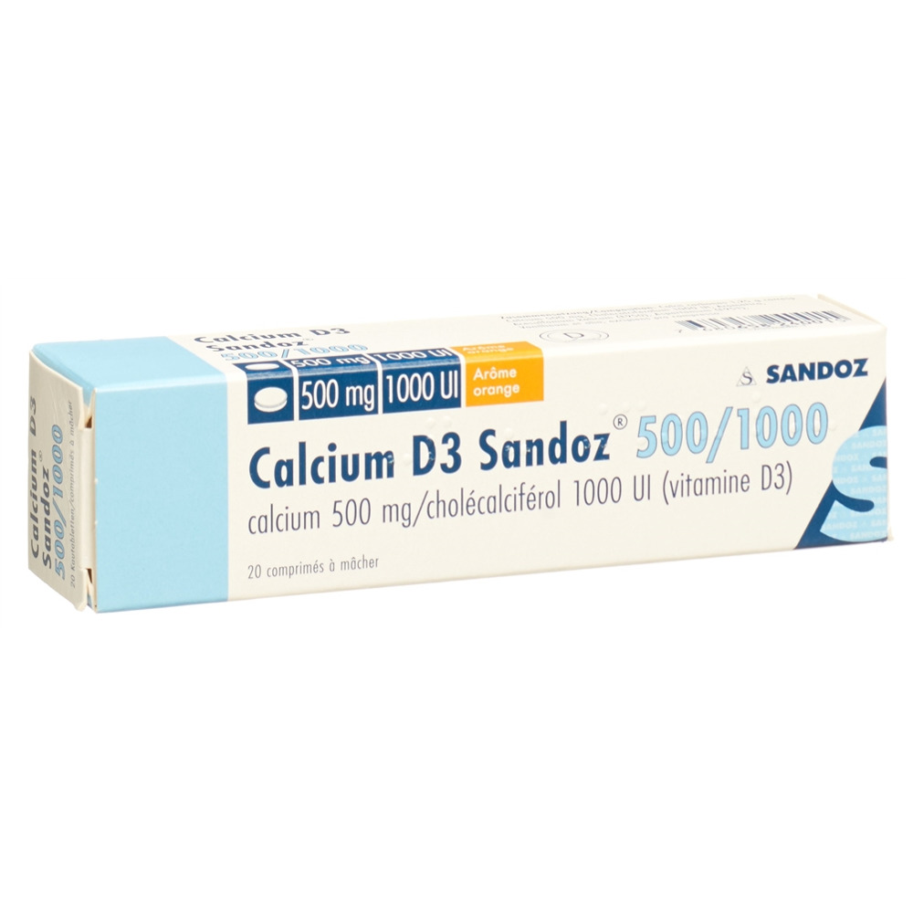 CALCIUM D3 Sandoz, image 2 sur 2