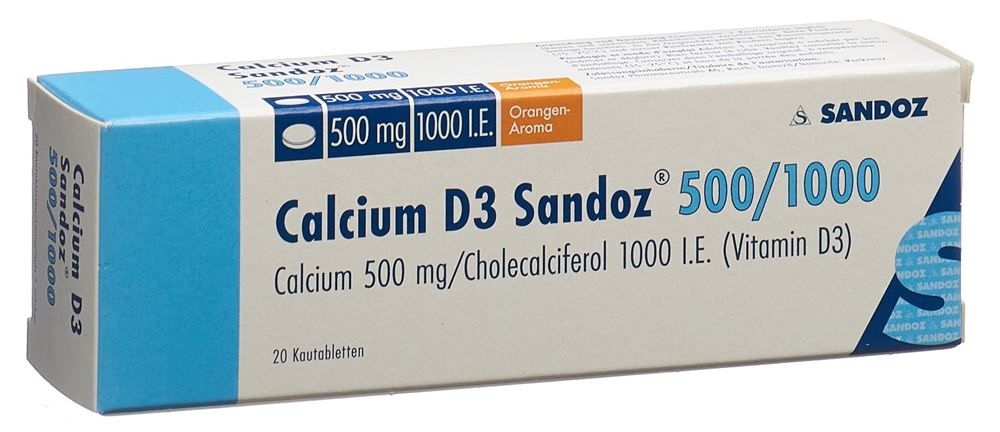 CALCIUM D3 Sandoz
