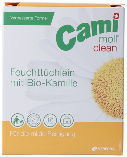 CAMI MOLL clean Feuchttücher, Hauptbild