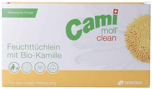 CAMI MOLL clean Feuchttücher, Hauptbild