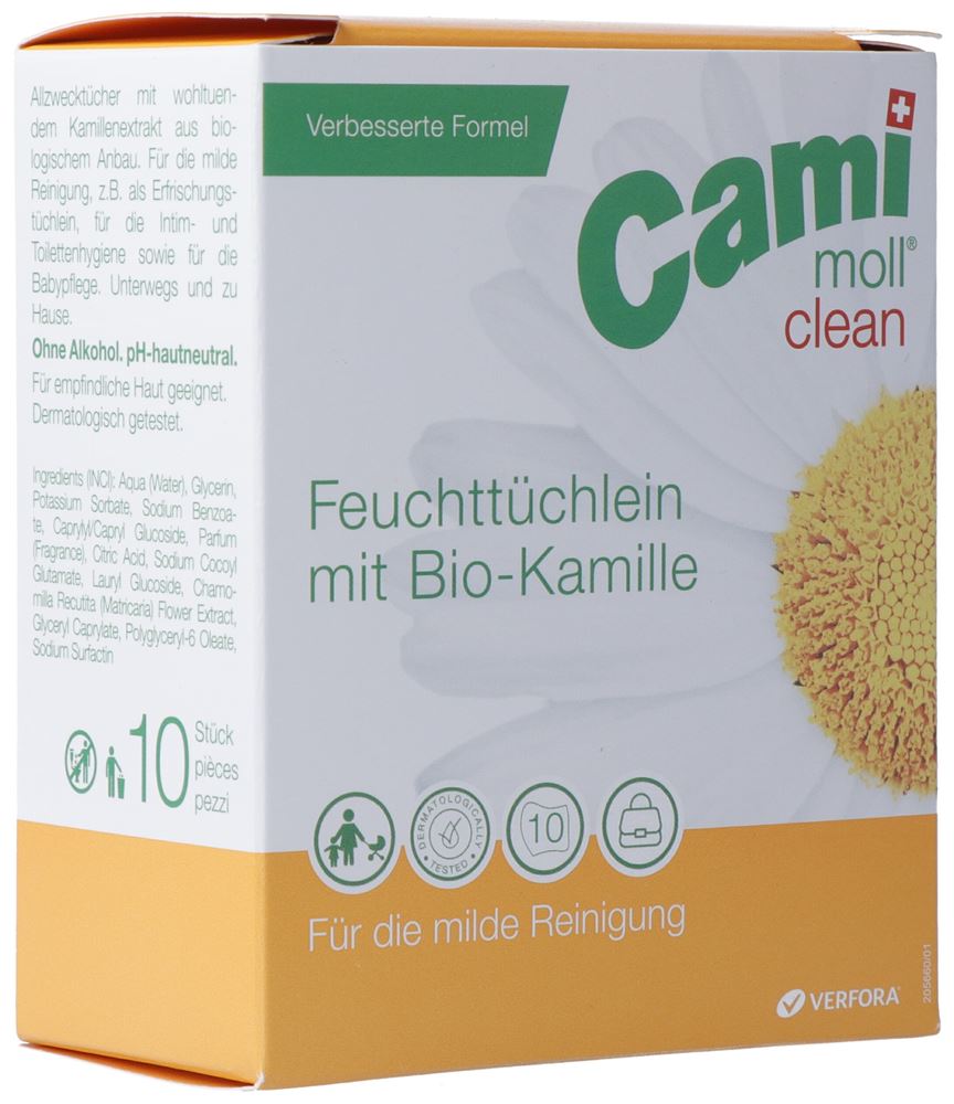 CAMI MOLL clean serviettes humides