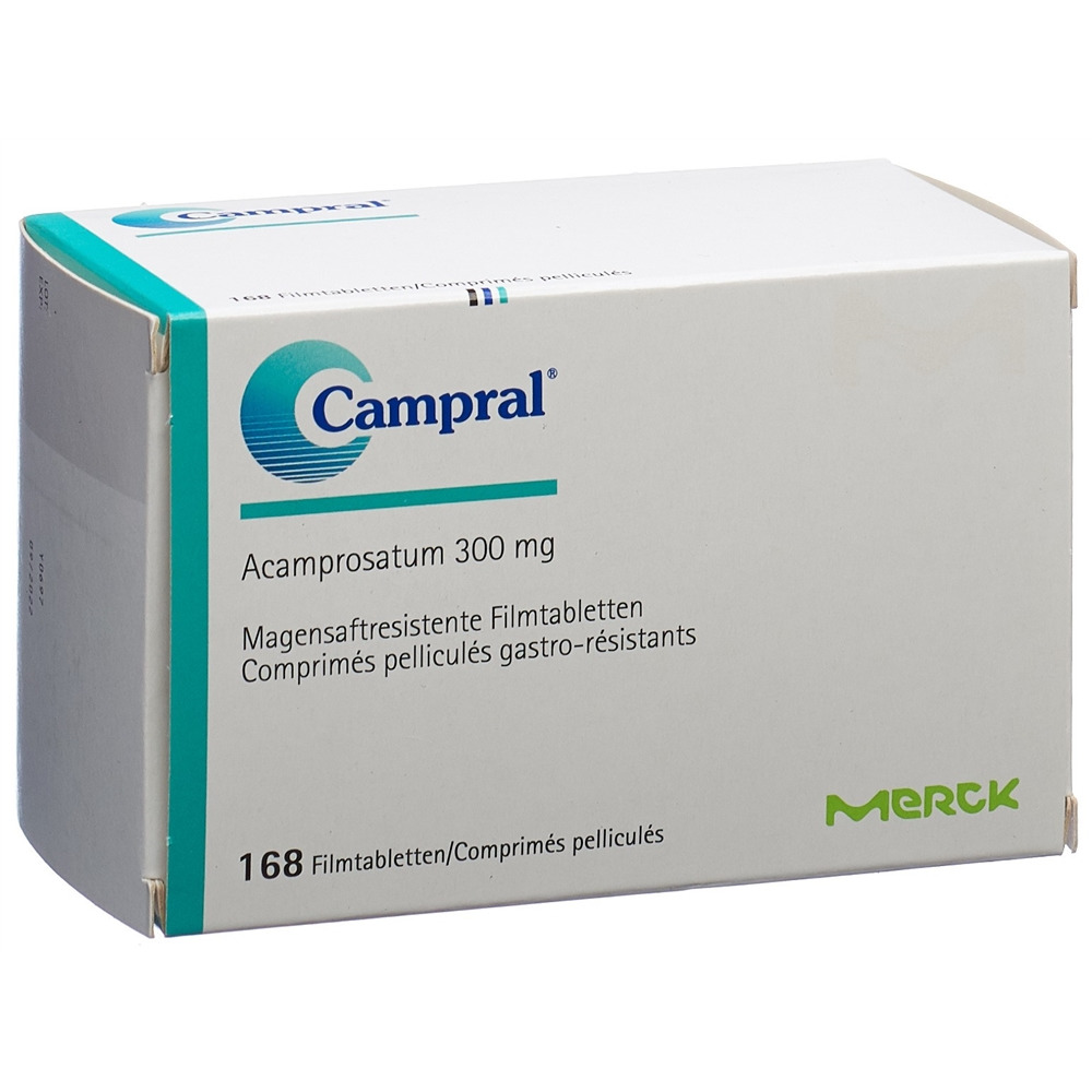 CAMPRAL cpr pell 300 mg blist 168 pce, image principale