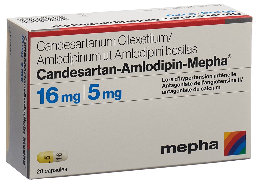 CANDESARTAN AMLODIPIN Mepha, image 2 sur 2