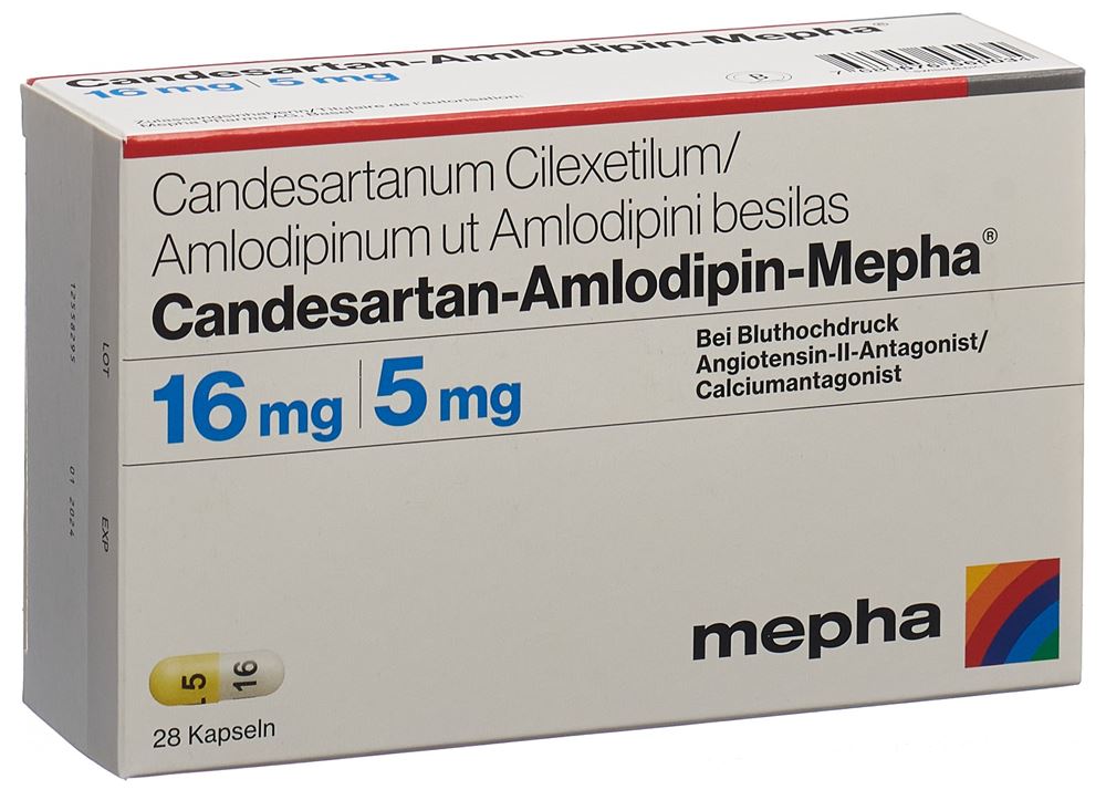 CANDESARTAN AMLODIPIN Mepha, image principale