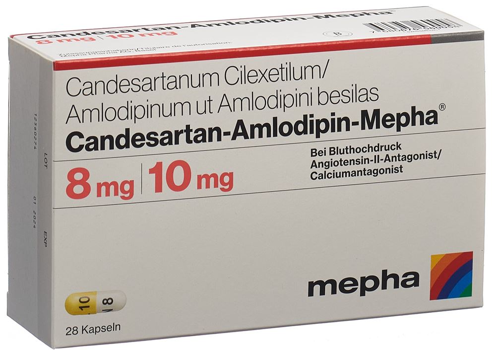 CANDESARTAN AMLODIPIN Mepha, Hauptbild