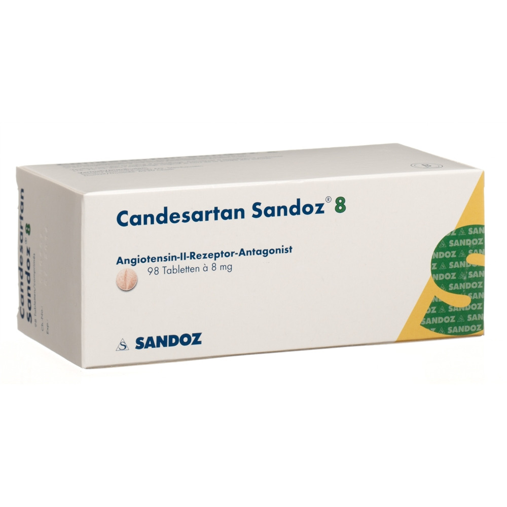 CANDESARTAN Sandoz 8 mg, image principale